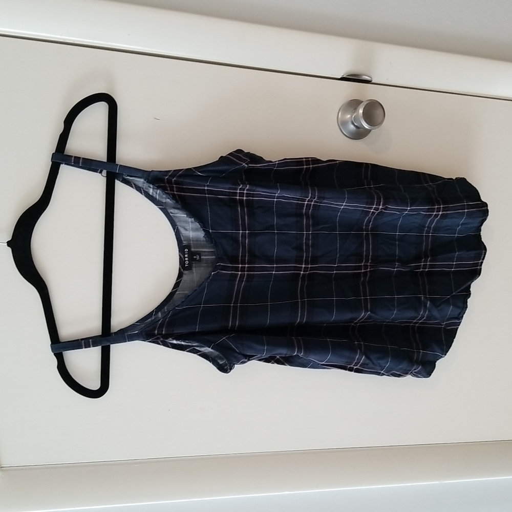Torrid plaid tank top